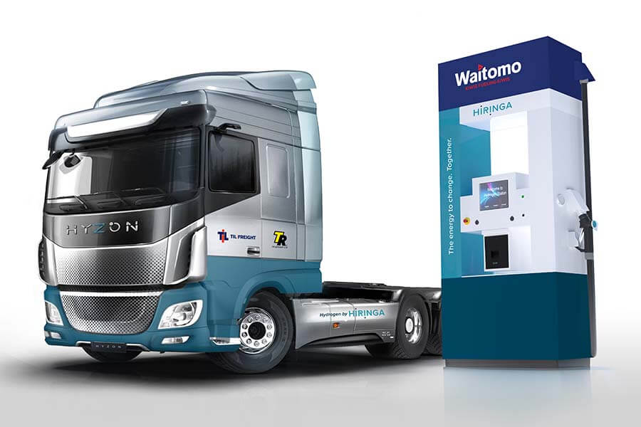 Big bucks on H2 trucks, refuelling network