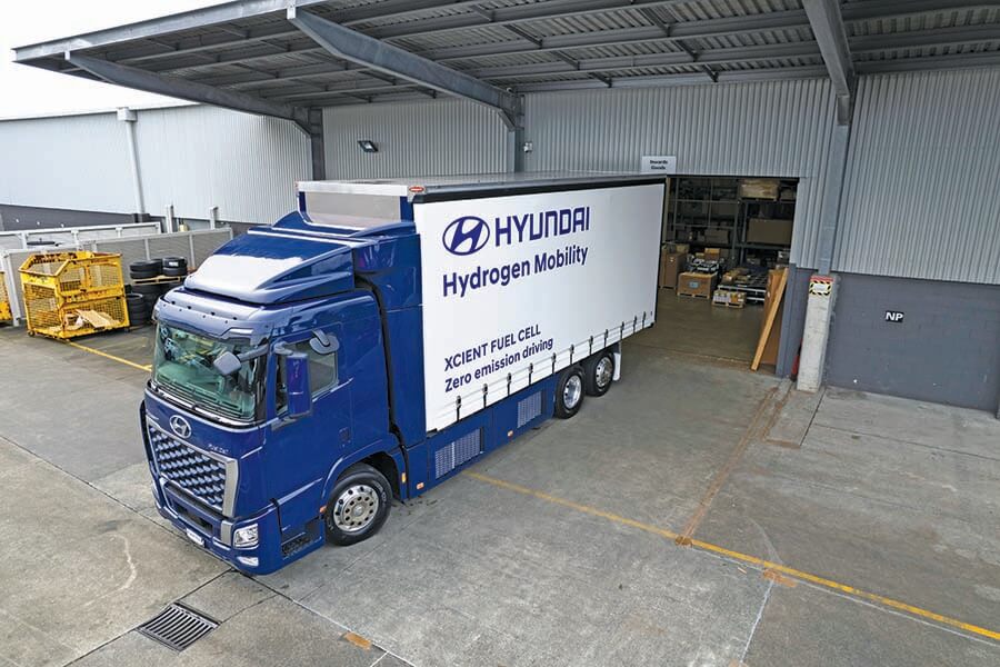 NZ Post launches hydrogen truck