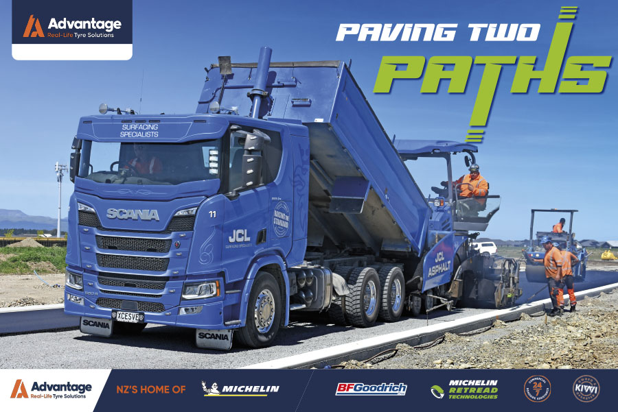 Advantage Tyres Fleet Focus; Paving Two paths