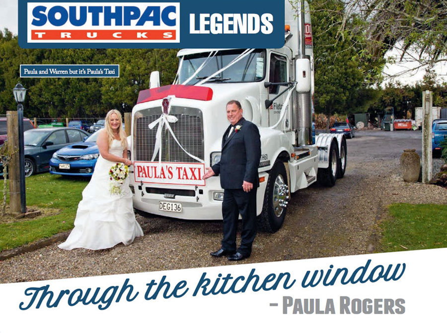 Through the kitchen window - Paula Rogers