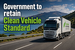 Government to retain Clean Vehicle Standard