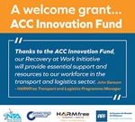 NTA awarded $100,000 ACC Innovation funding grant
