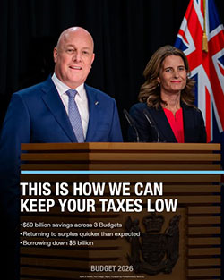 New Zealand plugs $3.358 billion into transport resilience and rail in Budget 2026