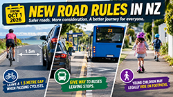 New lane use rules from today (1 October)