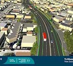SH76 Brougham Street construction begins