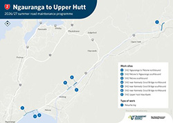 State Highway 2 Hutt Valley works planned