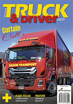 October Issue of NZ Truck & Driver out next week